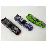 Lot of 3 1999 WWF Wrestling Road Champs Die Cast