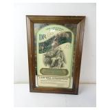 Dr McGillicuddy's Framed Bar Mirror - 12x18'