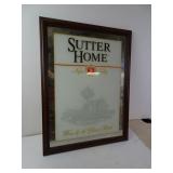 Sutter Home Framed Bar Mirror / Dry Erase Board -