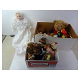 Assorted Dolls and Bears