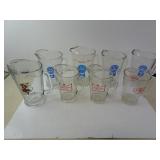 Lot of Thick Glass Beer Pitchers