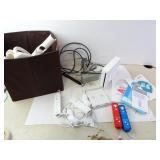 Nintendo Wii Console with Cords and Accessories