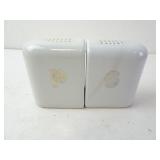 1930s Art Deco Ceramic Salt & Pepper Shaker Set