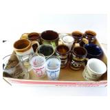 Lot of Misc. Souvenir Travel Mugs & Glasses