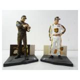 Two Dale Jarrett McFarlane Nascar Figurines