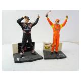 Two Kevin Harvick McFarlane Nascar Figurines