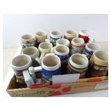 Lot of 15 Budweiser Beer Steins