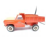 Vintage Tonka Pressed Steel Dump Truck - Orange