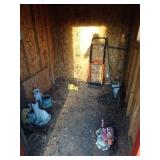 Contents of Back Yard Shed
