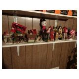 Large Lot of Loose Dept 56 Buildings & Related