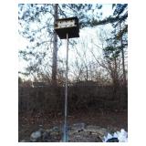 Large Bird House on Pole - Buyer Responsible For