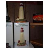 Cape May 12' Collectible Porcelain Lighthouse in