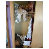 Contents of Purple Room Closet