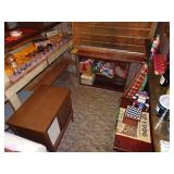 Lot of Items In & Behind Bar - Excludes Items on