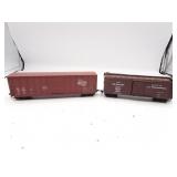 Lot of 2 Milwaukee Road HO Scale Model Train Box