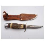 Vintage Guttman Cutlery Co. Sheath Knife in