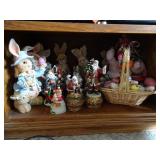 Contents of Lower Media Cabinet - Seasonal Dï¿½cor