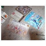 Lot of Vintage Beer Brand Sports Posters - Green