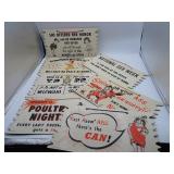 Lot of Vintage Humor Hanging Bar Signs