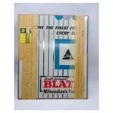 Vintage Blatz Beer Sign 13' x 16' - Covered in