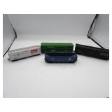 Lot of 4 HO Scale Model Train Cars - Swift