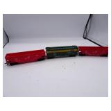 Lot of 3 HO Scale Burlington Route Model Train
