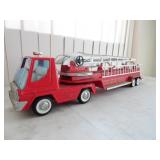 Vintage Nyline Fire Dept. No. 6 Fire Truck &