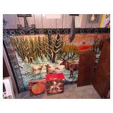 Large Vintage Wall Elk Tapestry - Buyer