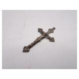 Sterling Silver Crucifix Cross Pendant 3.58gtw