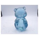 Fenton Glass Decorative Blue Bear