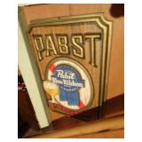 Vintage Pabst Blue Ribbon Vacuform Sign 13' x 20'