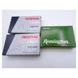 Lot of 3 Boxes Shotgun Shell Ammunition - x2 12ga