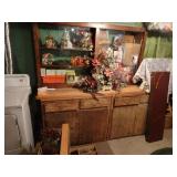 Contents in Cabinet & Surrounding Items in Front