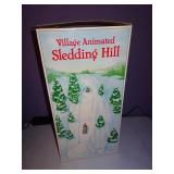 Dept 56 Village Animated Sledding Hill - Tested