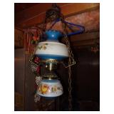 Antique Hanging Modernized Electric Hurricane
