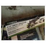 New Genesis 4.5" Compact Circular Saw in Box