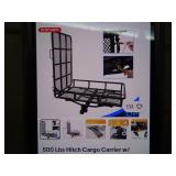 New 500lbs Hitch Cargo Carrier with Ramp for