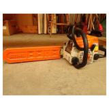 Stihl MS 170 Gas Powered Chainsaw with Sheath