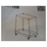 New Tuffiom Unassembled Steel Shop Cart in Box