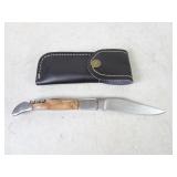 4" MHS Cutlery Folding Pocket Knife/Corkscrew in