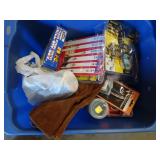 Bin of Assorted Mostly New Shop Items