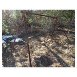 Vintage Metal Swingset - Buyer responsible for