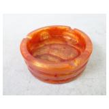 Orange Swirl 4" Resin Pour Ash Tray