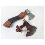 Damascus Blade MHS Cutlery Viking Style Hatchet