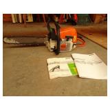 Stihl 290 Gas Powered Chainsaw  with Manuals
