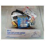 Lot of Misc. Pneumatic Tools & Gauge