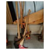 Lot of Axes & Hatchets