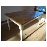 Farmhouse Style Kitchen Table 35x58x30