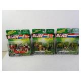 Lot of 3 GI Joe Valor vs. Venom Double Action