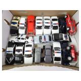 Lot of Misc. Die Cast State Police Cars